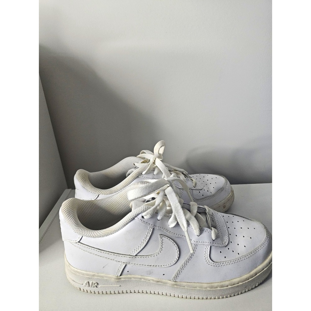 Nike Air Force 1 Low Top Lace-Up Solid White Men's Athletic Sneakers